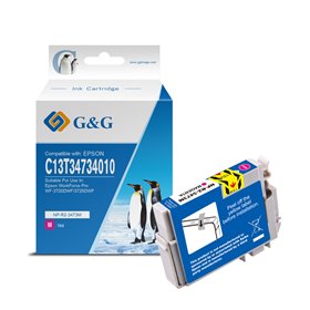 Epson T3473/T3463 (34XL) Tinteiro Magenta Pigmentado - G&G