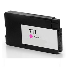 HP 711 Tinteiro Magenta - Compatível