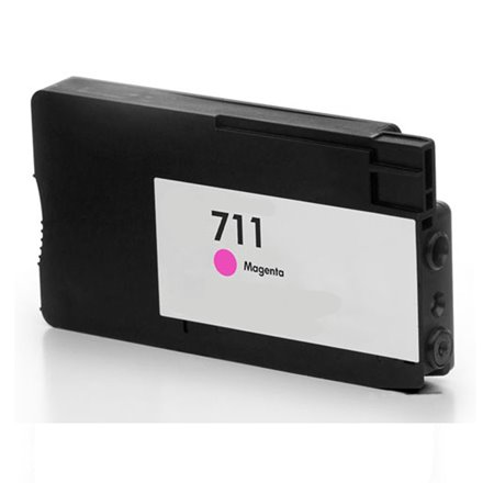 HP 711 Tinteiro Magenta - Compatível