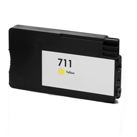 HP 711 Tinteiro Amarelo - Compatível