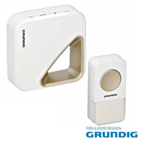 Campainha S/ Fios C/ 1 Receptor 36 Melodias Grundig