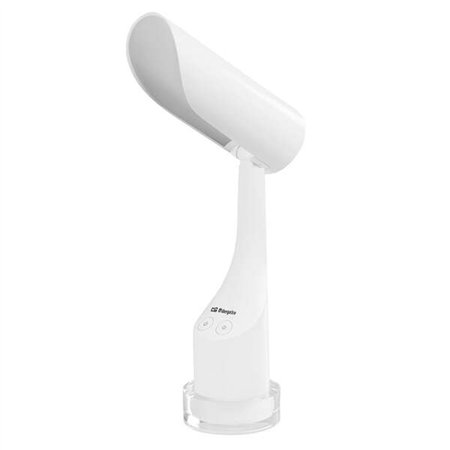 Candeeiro de mesa LED Orbegozo LP 3000 - Luz regulável - Base com 7 cores - Bateria recarregável - Ideal para leitura e tarefas 