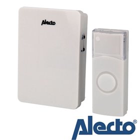 Campainha S/ Fios C/ 1 Receptor Portátil 30M Alecto