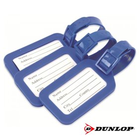 Conjunto Placas De Identificação P/ Bagagens Dunlop