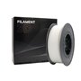 Filamento 3D PLA, Diâmetro 1.75mm, Bobina 1kg, Branco - Compatível