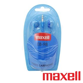 Auscultadores C/ Fios Stereo Azul Maxell