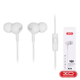 Auscultadores C/ Fios Stereo Branco Xo