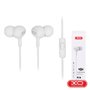 Auscultadores C/ Fios Stereo Branco Xo