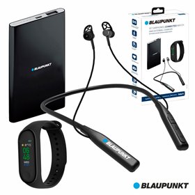 Auscultadores Bluetooth Smartband E Powerbank Blaupunkt