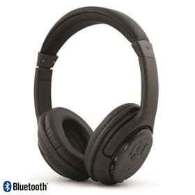 Auscultadores Bluetooth S/ Fios Stereo Pretos