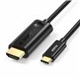 Cabo Hdmi Macho / Usb-C Macho Preto 4K 1.8M