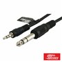 Cabo Jack 3.5Mm Macho St / Jack 6.35Mm Macho St 1.5M Alpha