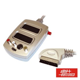 Distribuidor Comutador Scart M / 2Scart-3Rca-Svhs F