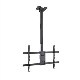 TooQ LPCE1186TSLI-B Suporte de teto giratório/inclinável/nivelado para TVs de 43 a 86 polegadas/até 60 kg