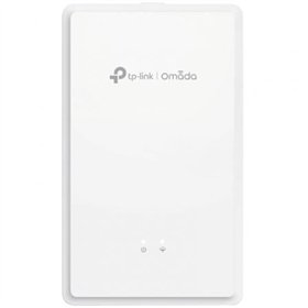 Ponto de acesso sem fio TP-Link Omada EAP615GP-WALL/ WiFi 6/ 1800 Mbps/ 2,4 GHz 5 GHz/ 6,5 dBi Antenas/ WiFi 802.11 a/b/g/n/a
