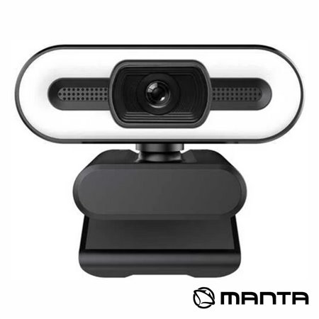 Webcam 2560X1440 C/ Microfone Manta