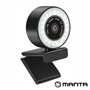 Webcam 1920X1080 C/ Microfone E Luz Led Manta