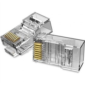 Conector RJ45 IDDR0-100, Cat.6 UTP, 100 uds