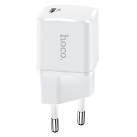 Carregador USB-C (PD) de 20W, Hoco N10 - Branco