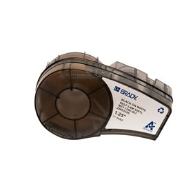 Brady M21-1250-427 Fita de Etiquetas Original Vinil Autolaminável Texto Preto sobre Fundo Branco Largura 31,75mm x 4,30m