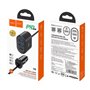 Hoco Carregador de isqueiro com extensão 3x USB-A + 1x USB-C (PD, QC3, AFC, FCP) 42W Z35 - Preto