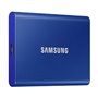 Disco Externo SSD Samsung Portátil T7 2TB/ USB 3.2/ Azul
