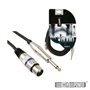 Cabo Xlr 3P Fêmea / Jack 6.35Mm Macho 6M Mn Hq Power