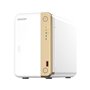 NAS QNAP TS-262-4G/ 2 compartimentos 3,5"- 2,5"/ 4 GB/ Formato de torre