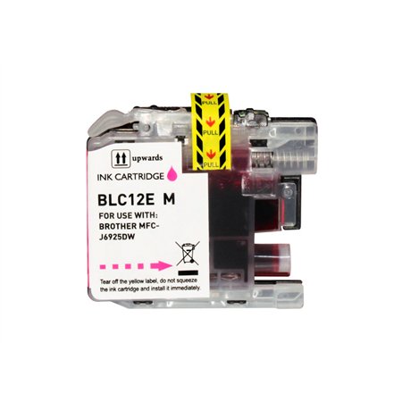 Brother LC12E Tinteiro Magenta - Compatível