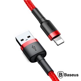 Cabo Usb-A Macho P/ Lightning Macho 0.5M Cafule Baseus