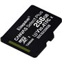 Cartão de Memória Kingston CANVAS Select Plus 256GB microSD XC/ Classe 10/ 100MBs