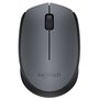 Rato sem fio Logitech M170/ até 1000 DPI/ cinza