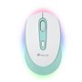 Rato Bluetooth sem fio NGS Smog Mint-RB/ Bateria recarregável/ Até 1600 DPI/ Verde Mint