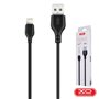 Cabo Usb-A 2.0 Macho / Lightning 8P 2.1A 1M Preto Xo