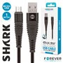 Cabo Usb-A 2.0 Macho / Micro Usb-B Macho Shark 1M Forever