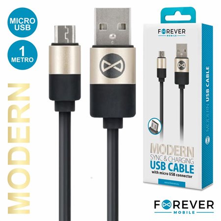 Cabo Usb-A 2.0 Macho / Micro Usb-B Macho 1M Forever