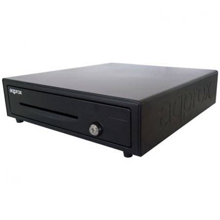 Gaveta de dinheiro Aprox appCASH01/ Manual e Automático/ Preto