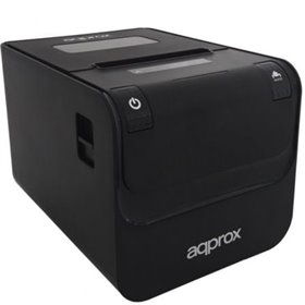Impressora de Ticket Aprox appPOS80AMUSE/ Térmica/ Largura do papel 80mm/ USB-RS232-Ethernet/ Preto
