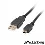 Cabo Usb-A 2.0 Macho / Mini Usb-B Macho 1.8M Lanberg