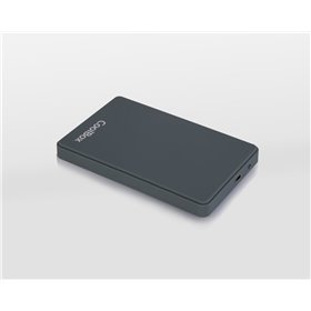 Caixa do disco rígido - hdd - ssd coolbox coo - scg2543 - 8 sata usb 3.0 cinza de 2,5 polegadas