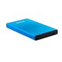 Caixa externa tooq tqe - 2527bl para hdd 2,5 polegadas 9,5 mm sata 3 usb 3.0 - 3.1 azul