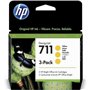 Tinteiro Original HP nº711 Multipack/ 3x Amarelo