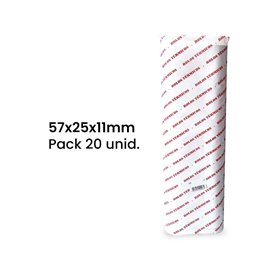 Rolo de Papel Térmico 57x25x11 - Pack de 20 unidades