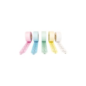 Rolos Numerados "Puxe sua vez" Pack 5 - Branco