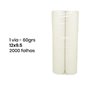 Papel de Computador 12x9,5/60g - 1 Via Branco - 2000 Folhas