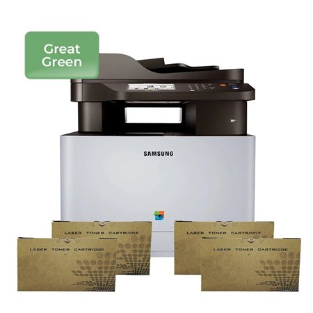 Impressora Samsung Xpress C1860 - Recondicionada + Kit Toners Premium Alta Qualidade