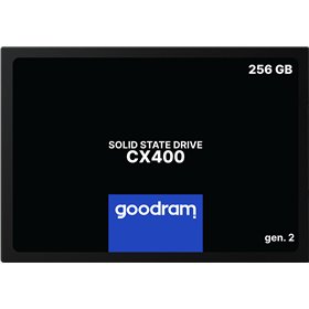 Disco rígido interno sólido ssd goodram ssdpr - cx400 - 256 - g2 256 gb 2,5 polegadas sata3 cx400