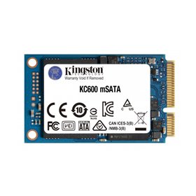 Disco rígido interno sólido hdd ssd kingston kc600 256gb msata sata 6gb - s
