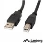 Cabo Usb-A 2.0 Macho / Usb-B Macho 3M Lanberg