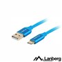 Cabo Usb-A 2.0 Macho / Usb-C Macho 1.8M Azul Lanberg